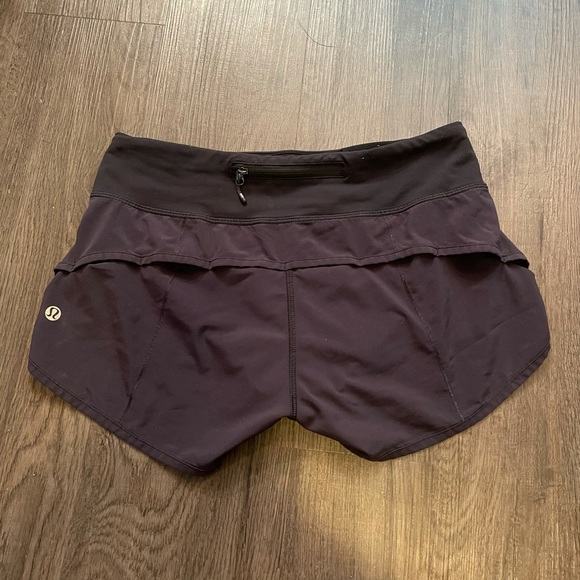 SOLD Lululemon Speed Shorts - Picture 2 of 5